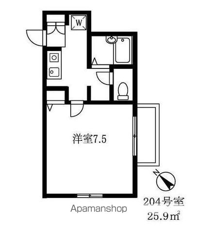 パークヒルズ武蔵小山の間取り写真