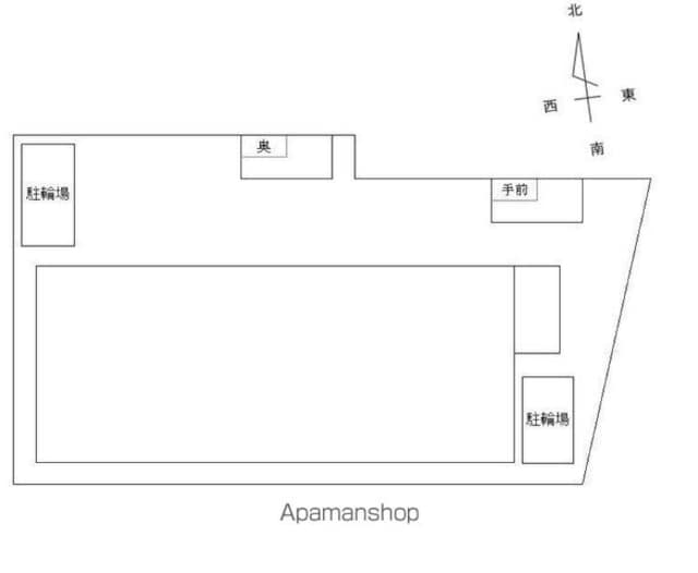 和歌山県和歌山市平井[1R/20.18m2]の配置図