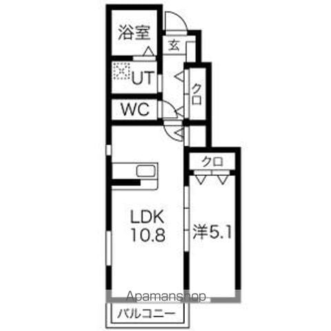 WEAL B棟の間取り写真
