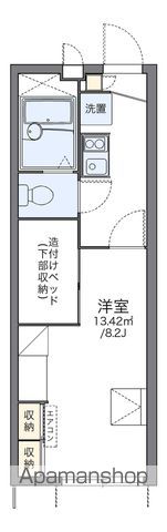 レオパレスエスポワールさくらの間取り