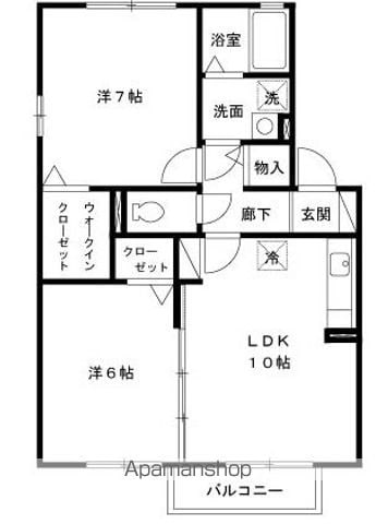 グランモア外城の間取り写真