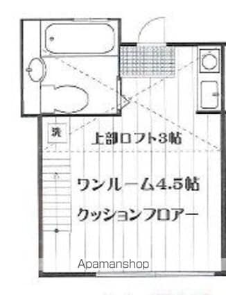 ハイツ江古田Ａ棟[1R/13.5m2]の間取図