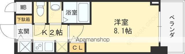 SーRESIDENCE都島の間取り写真