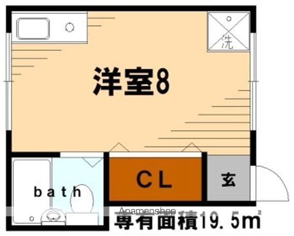コーポカワシマの間取り写真