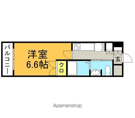 ステイツ姪浜駅前の間取り写真