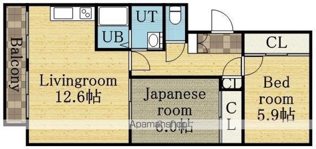 ゼストN39の間取り写真