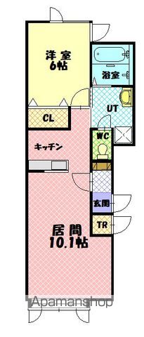 石北本線 新旭川駅 徒歩56分 2階建 築12年の間取り写真