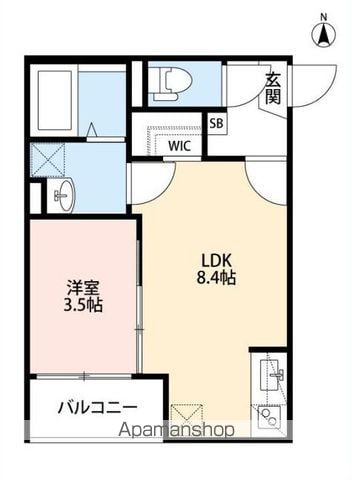 プラットルミエール北島の間取り写真
