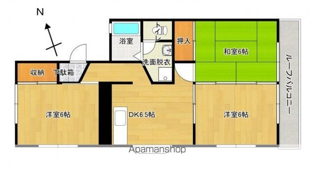 クレスト古江の間取り写真