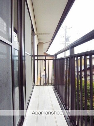 ラ・フォーレ長野Ｃ棟[3DK/54.34m2]のバルコニー