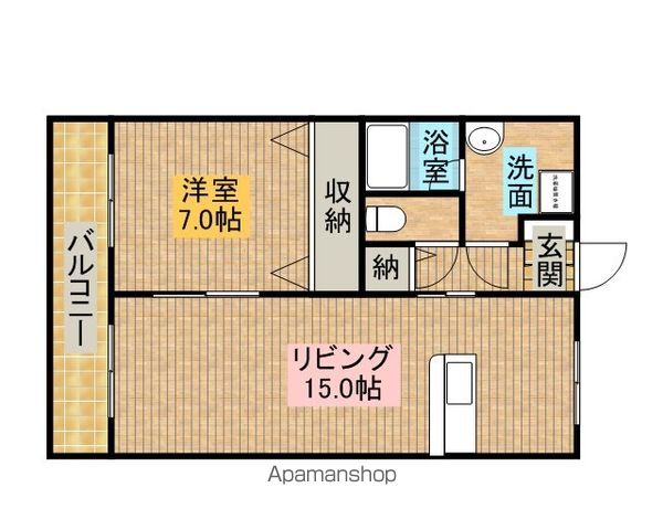 CIAOバンビーナの間取り写真