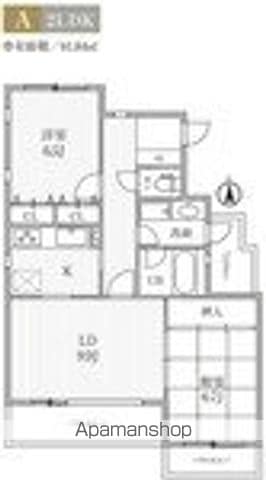 【中野区鷺宮のマンションの間取り】