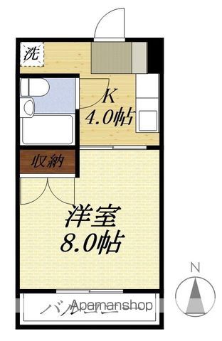 フレッシュハイツの間取り写真