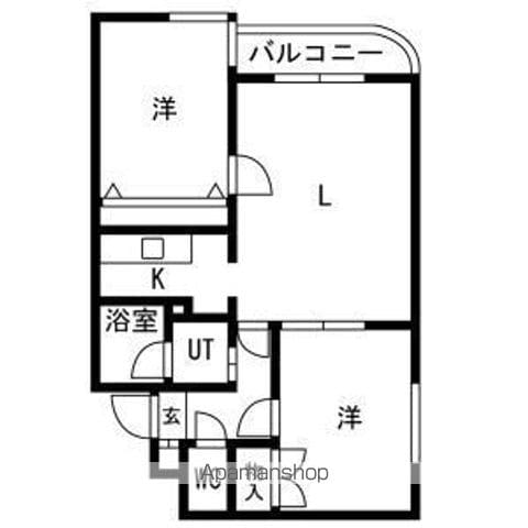 晃和レジデンスの間取り写真