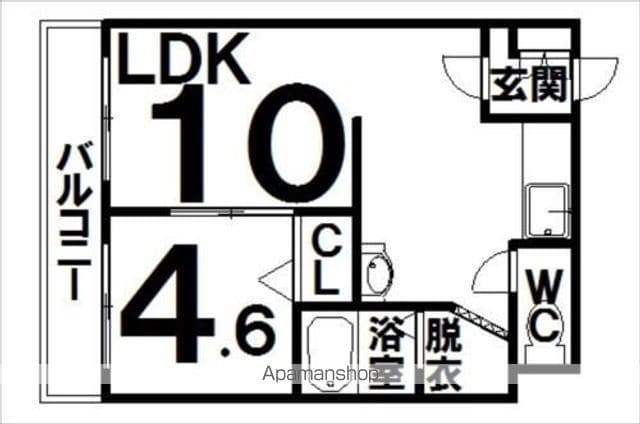 レシデンシア219の間取り写真