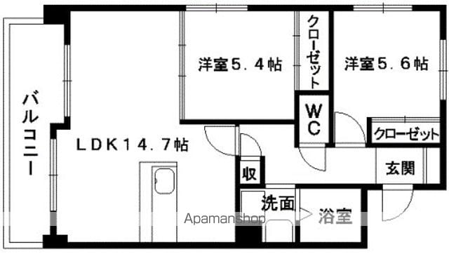 ハーモニー国府の間取り写真