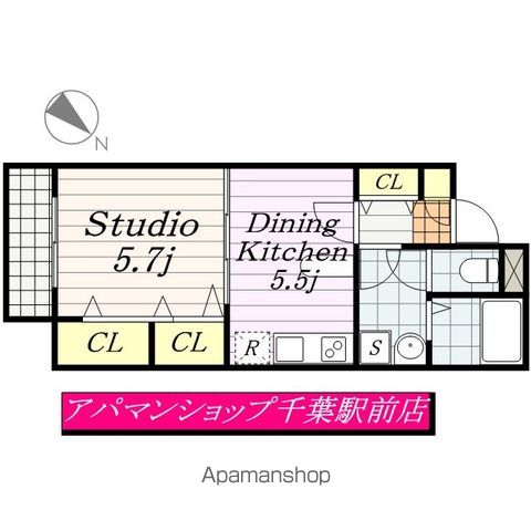 クレール・シャンブルの間取り写真