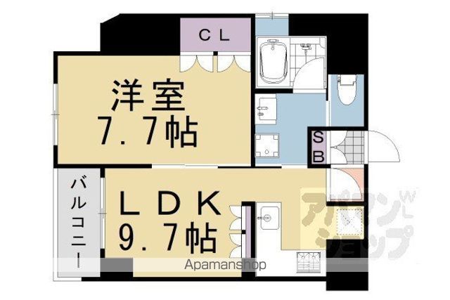 リーガル京都堀川五条通りIIの間取り写真