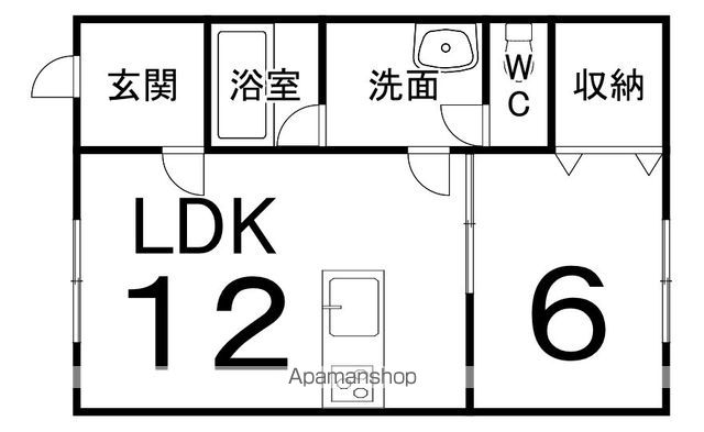 ブリリアント1の間取り写真