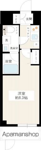 HY’S SALIRE 用賀の間取り写真