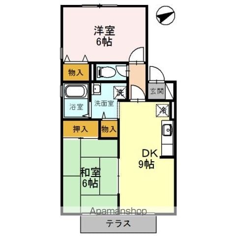 ヴェルリバージュの間取り写真