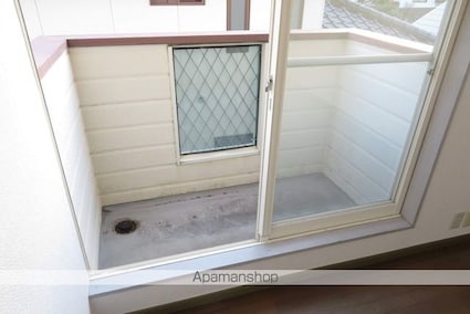 ヴィラコート水の森[1K/20.16m2]のバルコニー