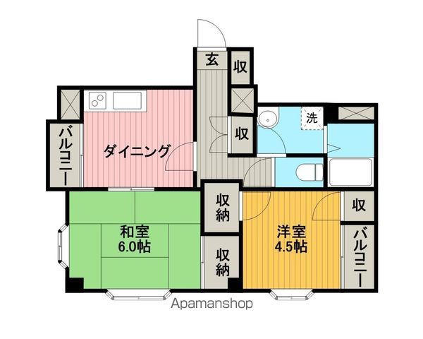 KYMAX上溝ビルの間取り写真