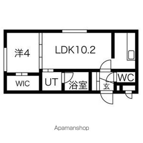 ワールドパレス札幌中央の間取り写真