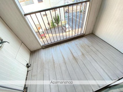 花ノ宮アパート[1DK/26m2]のバルコニー