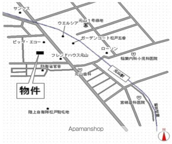 ＭーＦＬＡＴ４２０ 122 ｜ 千葉県松戸市松飛台41-1（賃貸マンション1K・1階・21.00㎡） その9