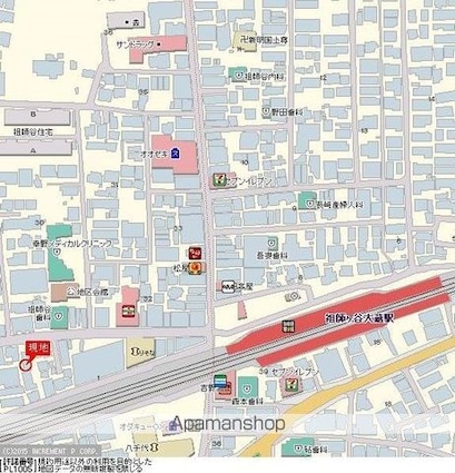 東京都世田谷区祖師谷３丁目[1K/18.97m2]の周辺