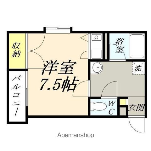 パルミラ浜の間取り写真