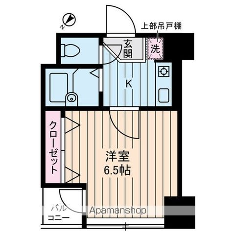 アベニール曙橋の間取り写真