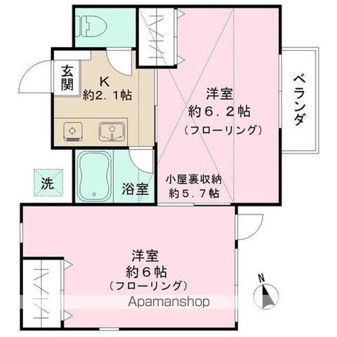 ソレイユ南荻窪の間取り写真