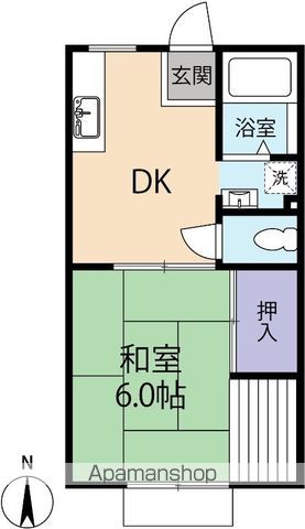 クロノス菫平の間取り写真