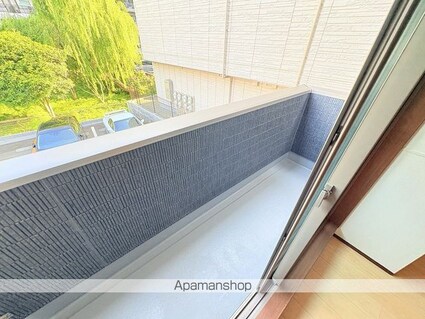 ウルス花京院Ａ[1K/27.26m2]のバルコニー