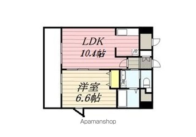 福岡市博多区吉塚のマンションの間取り