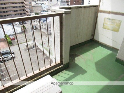 シタラレジデンス[1R/27.9m2]のバルコニー