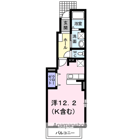 ヴァンヴェールAの間取り写真