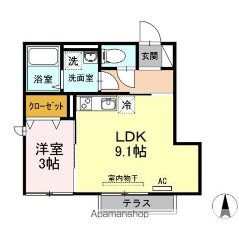 DーSEPIAの間取り写真