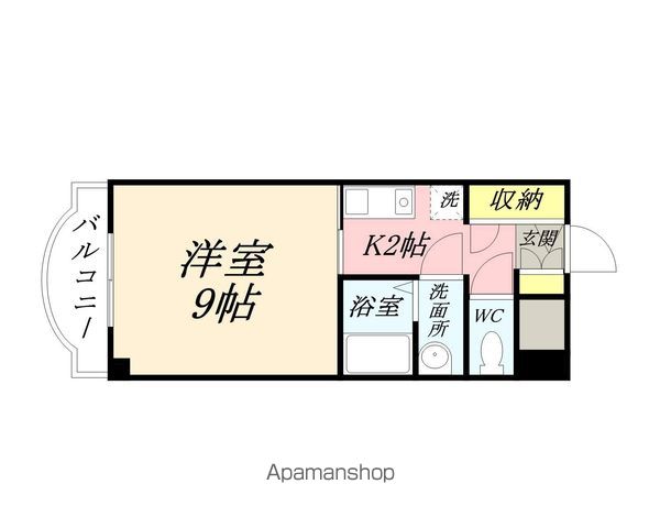 翔阿園マンションの間取り写真