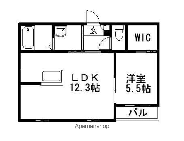 シャーメゾンアマセの間取り写真