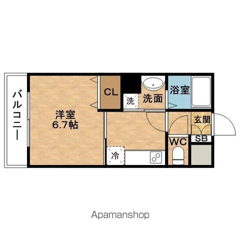 SFORTFUKUSHIMALALUNAの間取り写真
