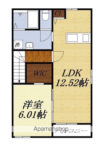 AFC RESIDENCE 見付Aの間取り写真