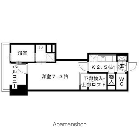 アクタス博多Vタワーの間取り写真
