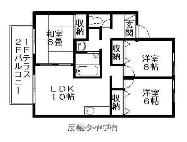 セジュールサバスE棟の間取り写真