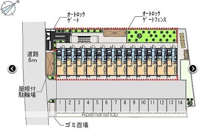 レオパレスΑ 301 ｜ 千葉県松戸市松戸新田473-1（賃貸マンション1K・3階・31.33㎡） その23