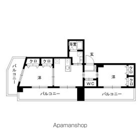 エクセレンシア博多の間取り