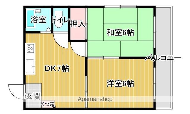 クリーンハイツ弓立Iの間取り写真