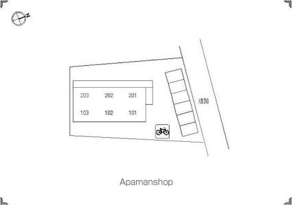 ＰＡＬＡＳＴ[1R/29.44m2]の配置図